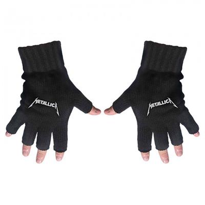 Metallica Unisex Adult Logo Fingerless Gloves