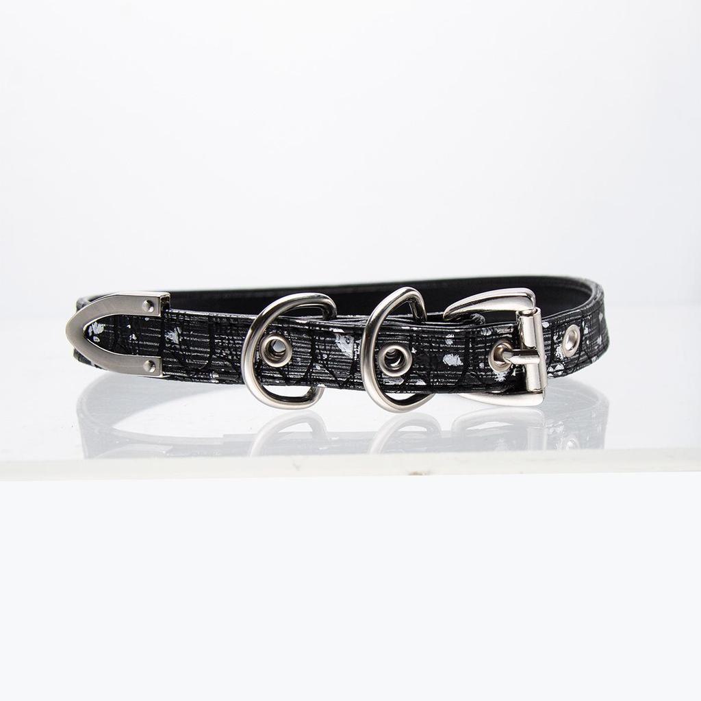 Multicolor Snakeskin Thin Choker Collar - Unique Snake Shape for Women