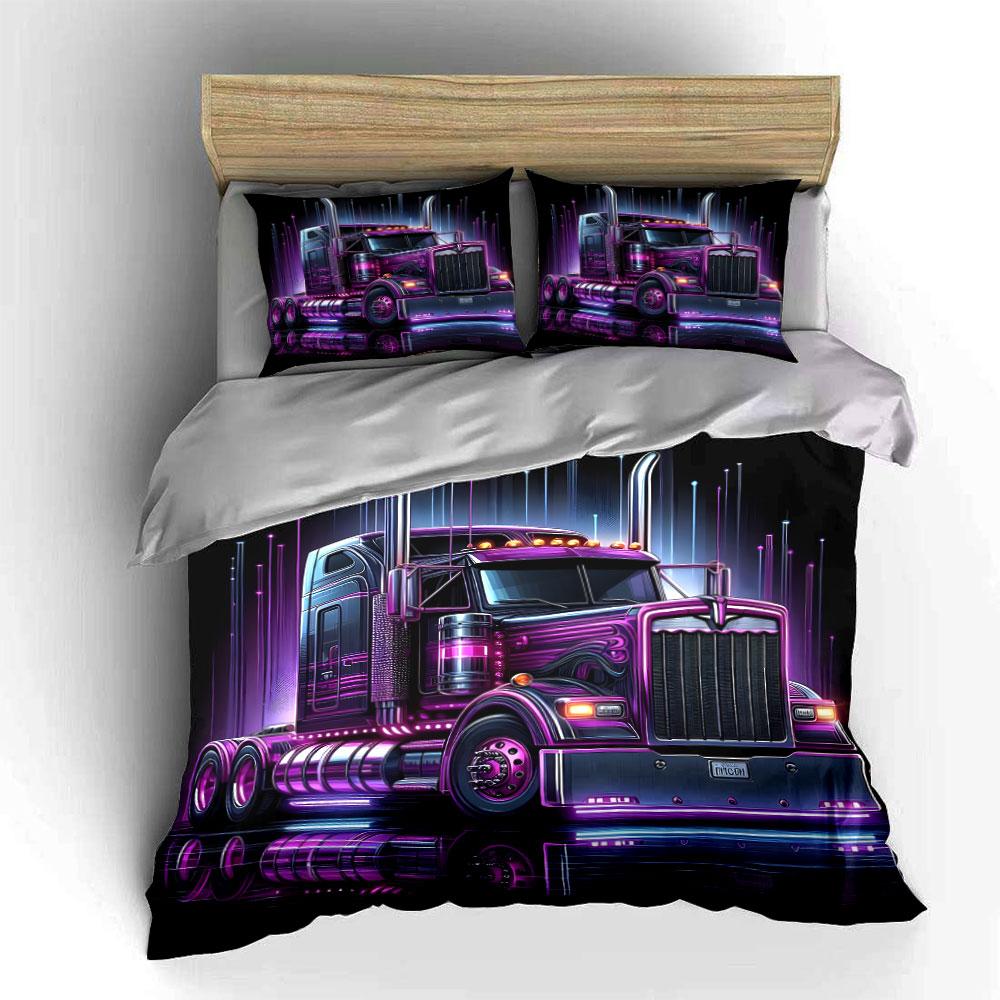 """LKW-Kunst Dekorationsset Lichter""" Mehrere Größen Kinder- und Schlafzimmer für Erwachsene Exquisites 3-teiliges Bettwäscheset Geschenk"""