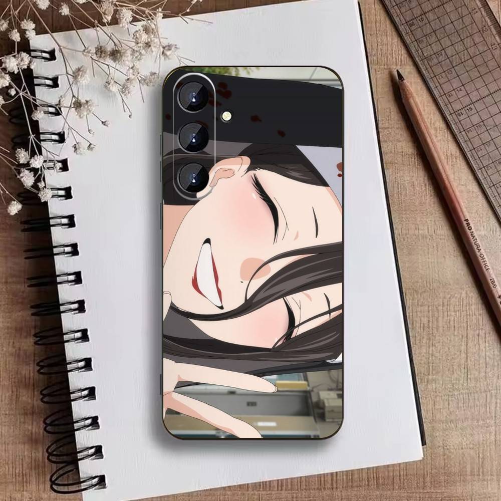 

D-Darling Marin Kitagawa Colorful Silver Phone Case For Samsung Galaxy A73,21,22,32,71,53,52,51,80,5G Soft Black Cover Samsung a20s