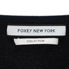 FOXEY NEW YORK Made In Japan Short Sleeve One Piece 38 Black Women Used