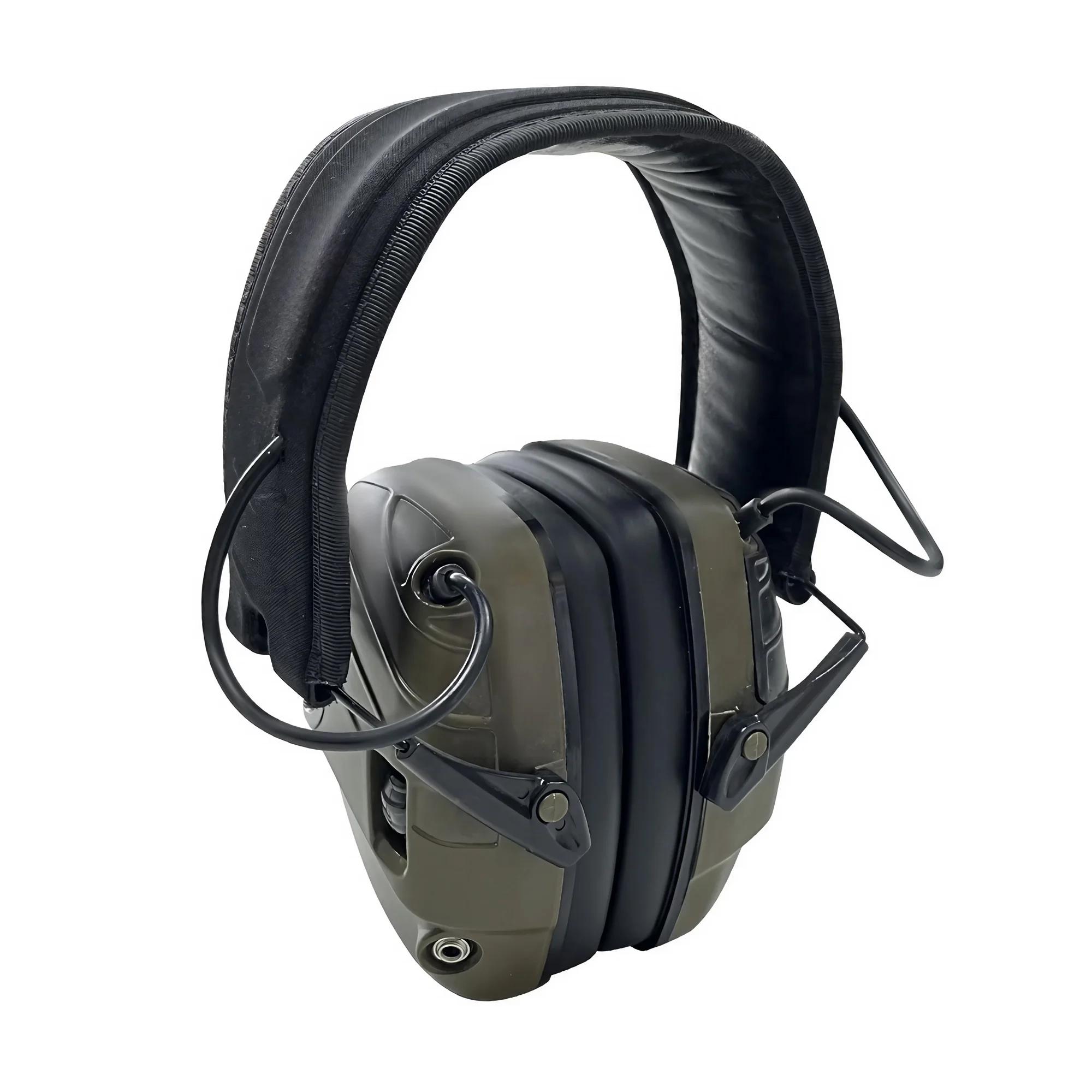 Foldable Tactical Electronic Shooting Earmuffs Noise Canceling Headphones Amplified Hearing Protection Headphones