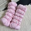Fluffy Down Cotton Leg Warmers Thickened Boots Cover Fashion Loose Socks Foot Cover  Women