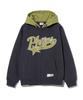 Physical Department Startail Quilted Zip-Up Hoodie_Charcoal