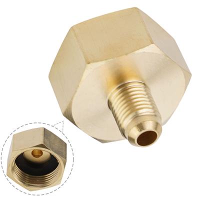 1/4SAE G3/4 buteliuko adapteris 60g buteliuko adapteris žalvaris