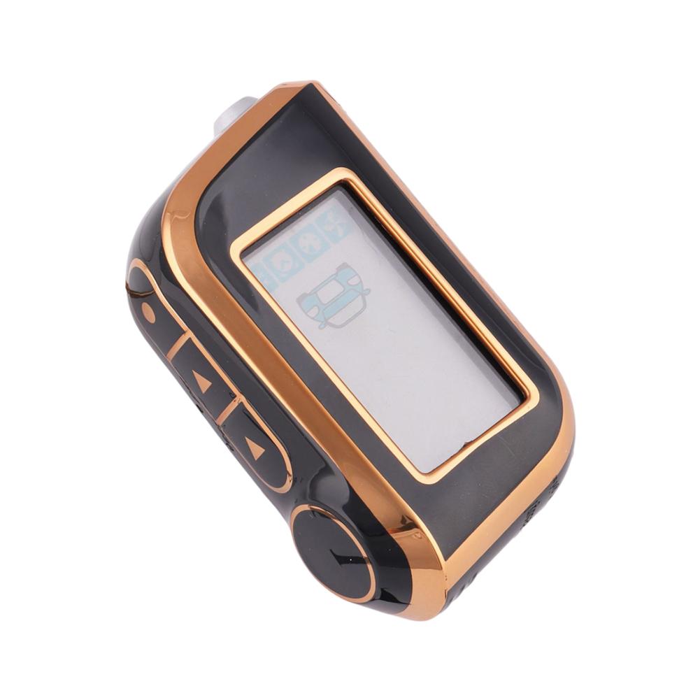 TPU Car Alarm LCD Remote Controller Keychain Fob Cover Key Case For Starline A93 A63 Russian Version Two Way