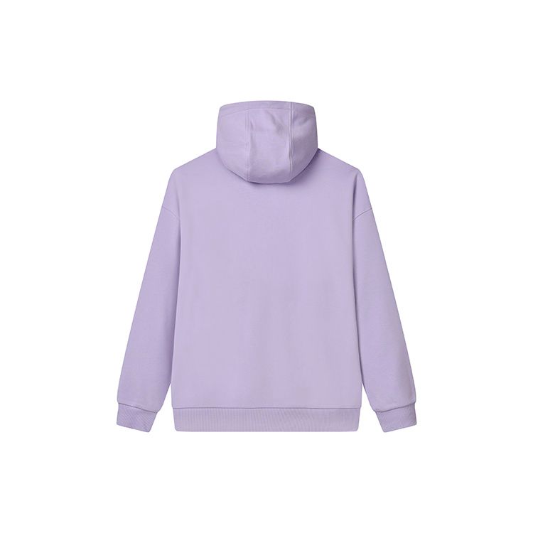 Fila Casual Loose Classic Logo Hoodie Unisex Tops Lavender F51U238298F-PR
