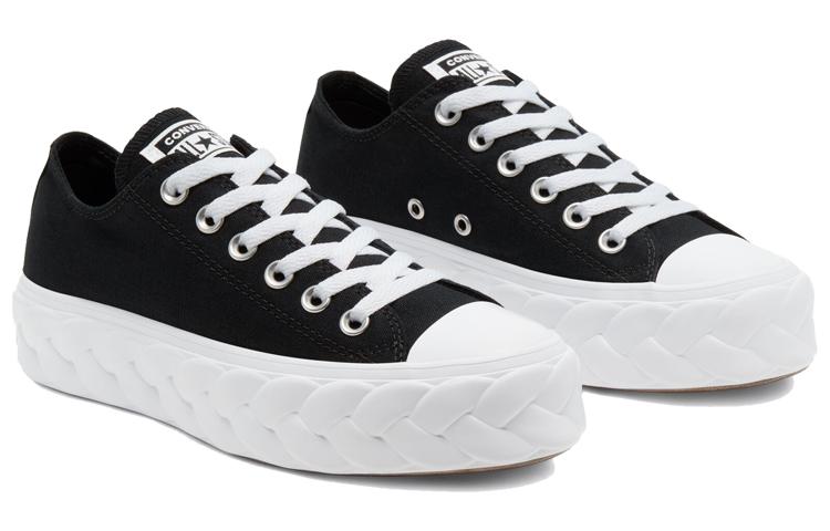 Chuck Taylor All Star Wmns Converse Basse 'Runway Cable - Nero' Donna 568894C
