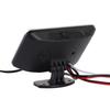 4 In 1 Vehicle Instrument LCD Digital Display Oil Pressure Voltage Water Temperature Fuel Gauge Black 9 36V