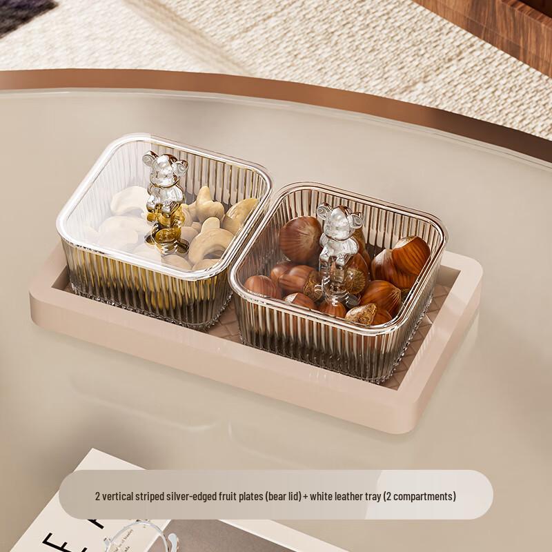 Naijiang Luxury Glass Fruit & Snack Plate