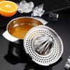 Gold 304 Aço inoxidável Limão Espremedor Espremedor Manual Frutas Espremedor de Laranja Fabricante de Suco Portátil Metal Citrus Juicer Utensílios de Cozinha