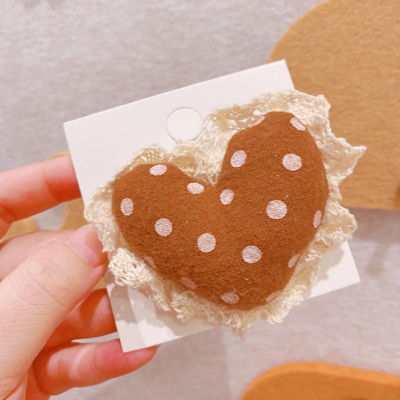 Urocze materiałowe grzybki spinki do włosów dla dzieci dziewczynek klips do włosów opaska spinki akcesoria wsuwka nakrycie głowy ozdoba głowy