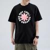 Red Hot Chili Peppers Neues Logo Grafik T-Shirts Herren Cartoon Coole Kleidung Herren Damen Harajuku Kurzarm Locker Atmungsaktiv T-Shirts
