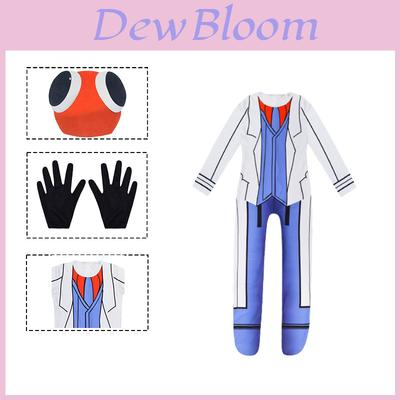 Roblox Rainbow Friends Ant Man Jumpsuit Mask Cosplay Costume For Halloween Party