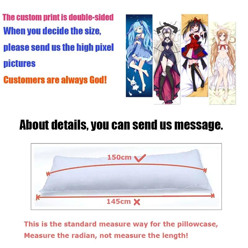 Body Hugging My Hero Academia Pillow Case Anime Dakimakura Double Sided Otaku Waifu Bakugou Katsuki Pillowcase DIY Custom Covers
