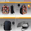 15 Inch One Piece 3-in-1 Backpack Set Unisex for Boys and Girls Age 6-10, Light Weight School Kit with Lunch Bag & Pencil Case