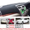 För Toyota Camry Aurion XV40 2007-2009 2010 2011 Dashmat Instrumentbräda Skydd Matta Kuddar Anti-UV Solskydd Skydda Matta Biltillbehör
