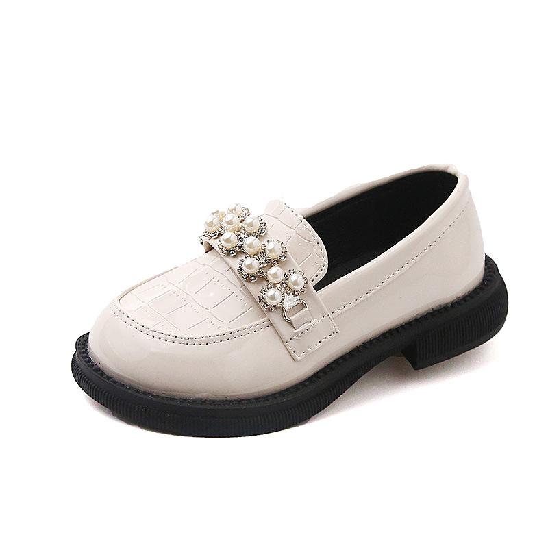 New Style Children's Shoes - Girls' Casual Shoes with Soft Soles and Leather Upper