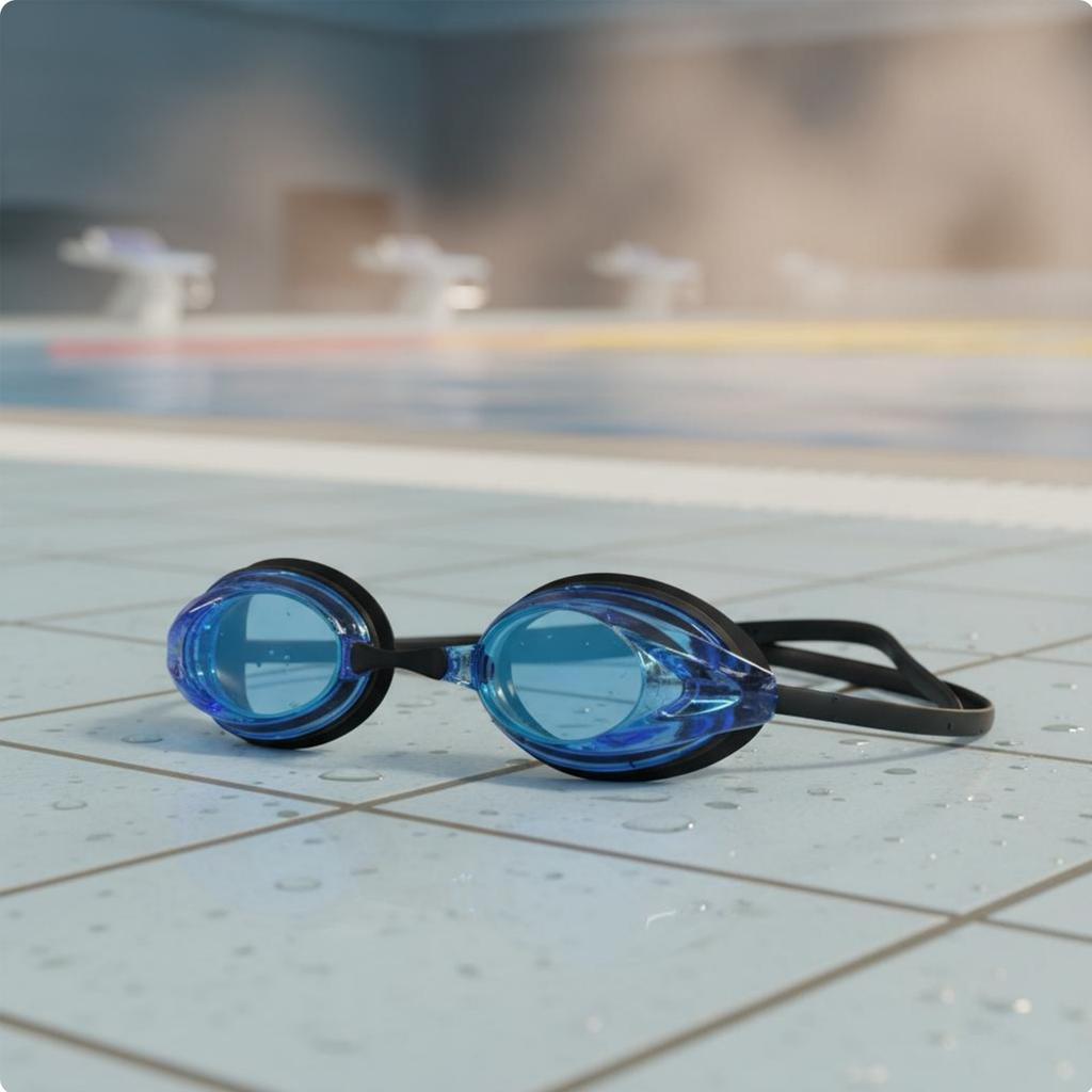 Racing Aquatic Goggles Waterproof Mirrored Performance Goggles Swimming Equipment Hydrodynamic Adjustable Fit for Adults