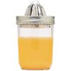 Jarware - 82654 Jarware Stainless Steel Citrus Juicer Lid for Mason Jars, Wide-Mouth, Metallic