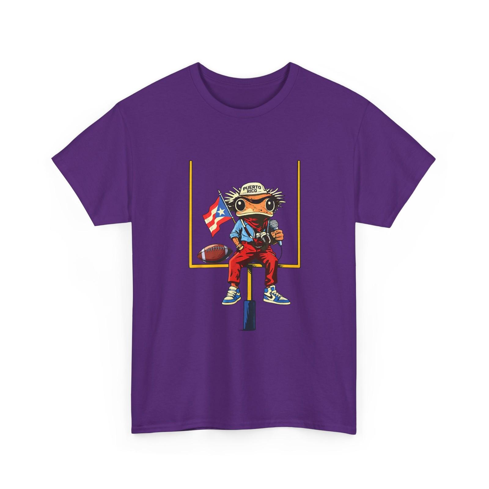 Puerto Rico Flag Coqui Frog Shirt, Puerto Rican Football Boricua Pride T-Shirt S разноцветный