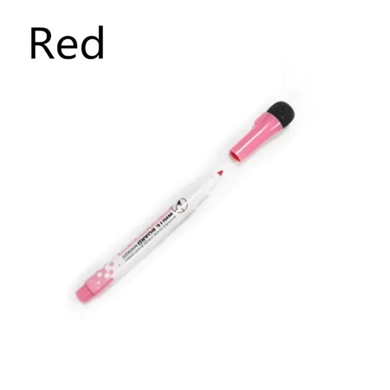 

A5 Magnetic Kitchen Whiteboard Fridge Magnets Dry Wipe White Board Marker Writing Record Message Board Remind Memo Pad Kid Gift красный