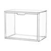 Transparent Vinyl Labubu Doll Display Storage Box for Pop Mart Figurines