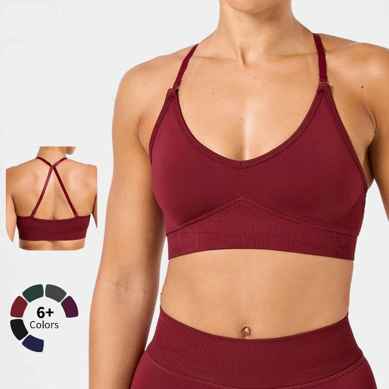 Seamless High Support Quick Dry Yoga Sports Bra For Women