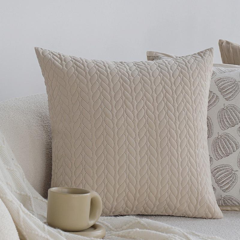 Ins Cream Style Pillow Three-dimensional Geometric Living Room Sofa Pillow Model Room Window Sill Decorative Cushion