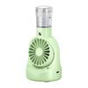 F6 Fan with Desktop, Handheld and Neckband Modes, USB Rechargeable Spray Fan with Lanyard