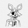 Lolbit Mlg Five Nights At Freddy's Sister Location Ultimate Custom N Iron-on Transfers For Clothing Tshirt Bag Heat Transfer Stickers Iron On Patches