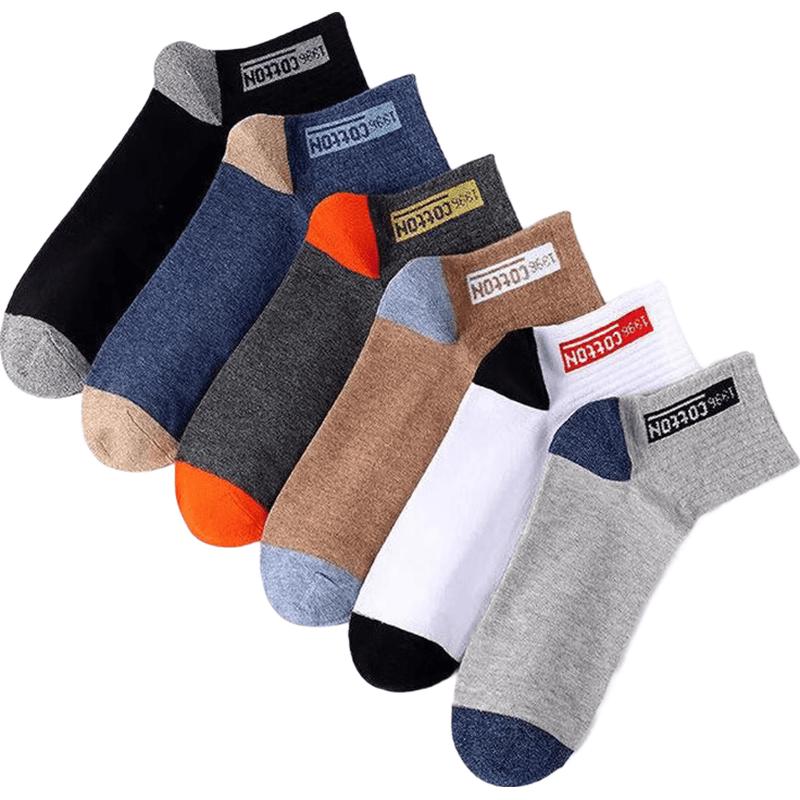 Snow Flying Men s Breathable Mid-Calf Cotton Socks One Size Fits All