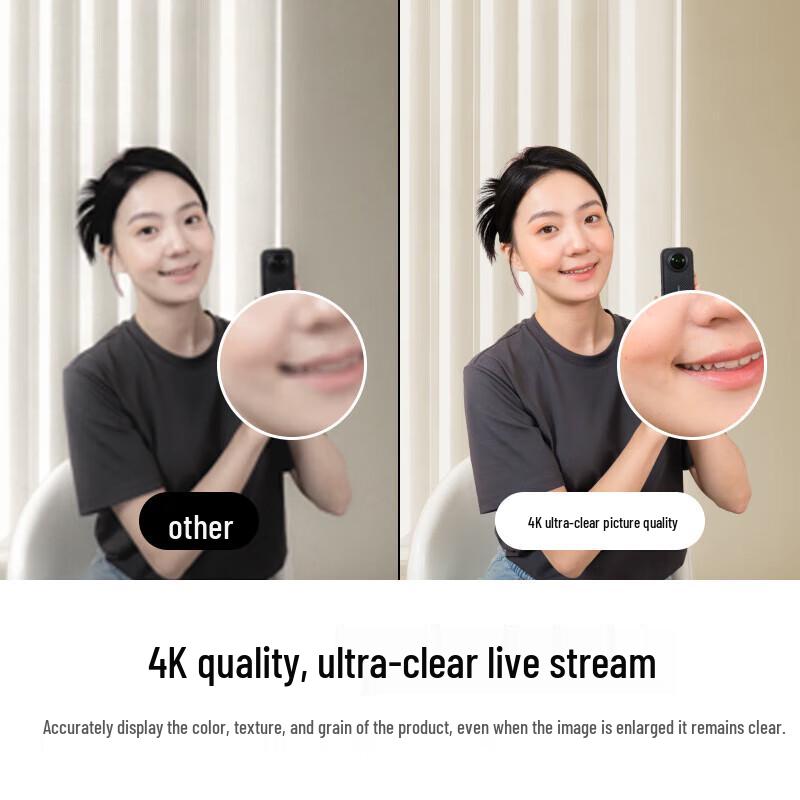 Insta360 Link 2 AI 4K Webcam with Gimbal