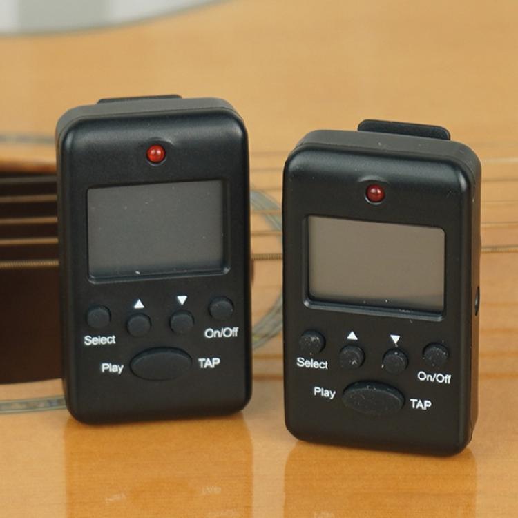 Adjustable Volumes Control Multifunction Music Accessory Mini Metronome Digital Metronome Clip On Beat Tempos Metronome