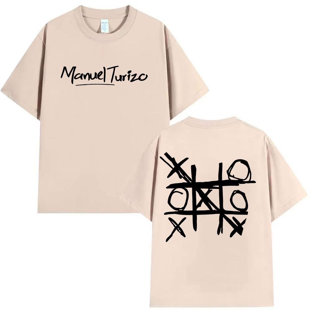 

Rapper Unisexuel Turizo Tour 2026 Print T Shirt Unisexs Women Casual Fashion Oversized Tshirts Retro High Quality Clothing Tshirt S