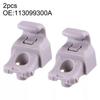 2 Grey Visor Clamps Compatible with For Tesla For Model 3 2017 and