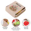 Pet Sniff Toy Pizza Shape Dog Puzzle Toy Relieve Stress Tear-resistant Puppy Foraging Toy Pet Supplies