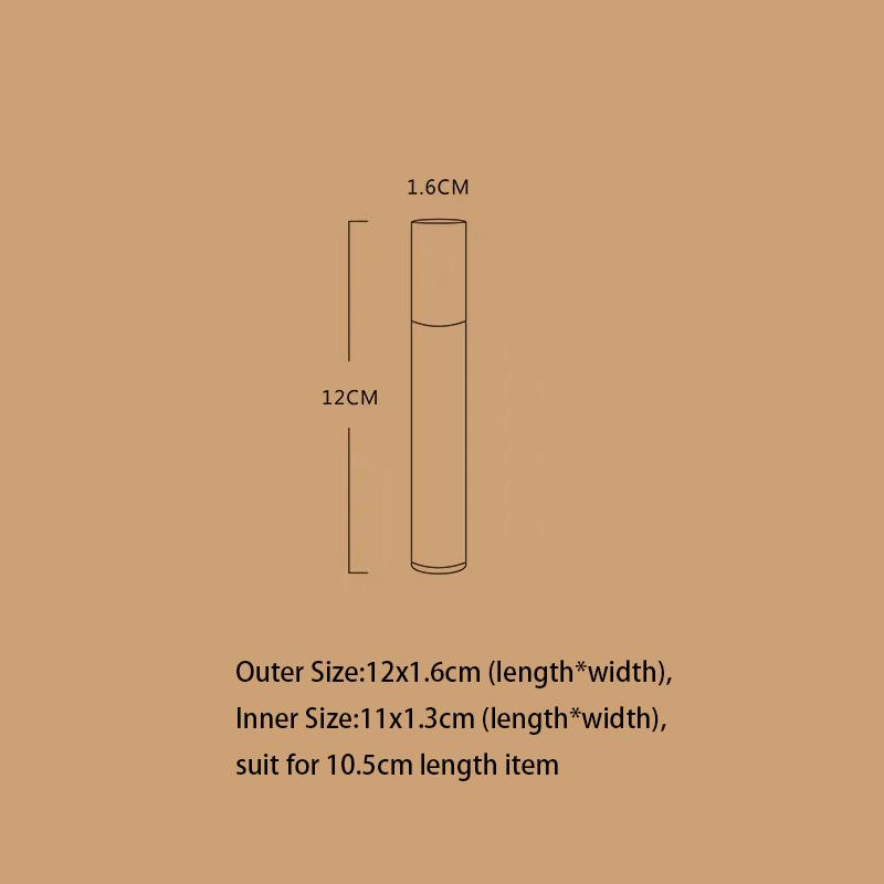 

Long Incense Tube Kraft Paper Empty Incense Barrel Household Joss Sticks Packing Storage Box 20pcs