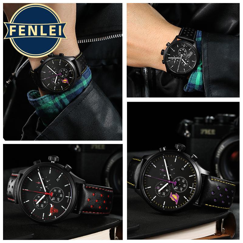 New Genuine Leather Watchband for Tissot 1853 Special T116 Strap T116617 Warriors Knights Lakers Band Heuer Men's 22mm Bracelet