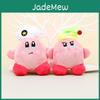 Adorable Pink Kirby Plush Keychain Cute Cartoon Doll Wholesale Backpack Charm