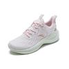 Anta Lingyun 3 Comfortable Shock Absorbing Non-Slip Wear-Resistant Breathable Lightweight Low-Top Running Shoes Women sneaker White Pink 922235540-1
