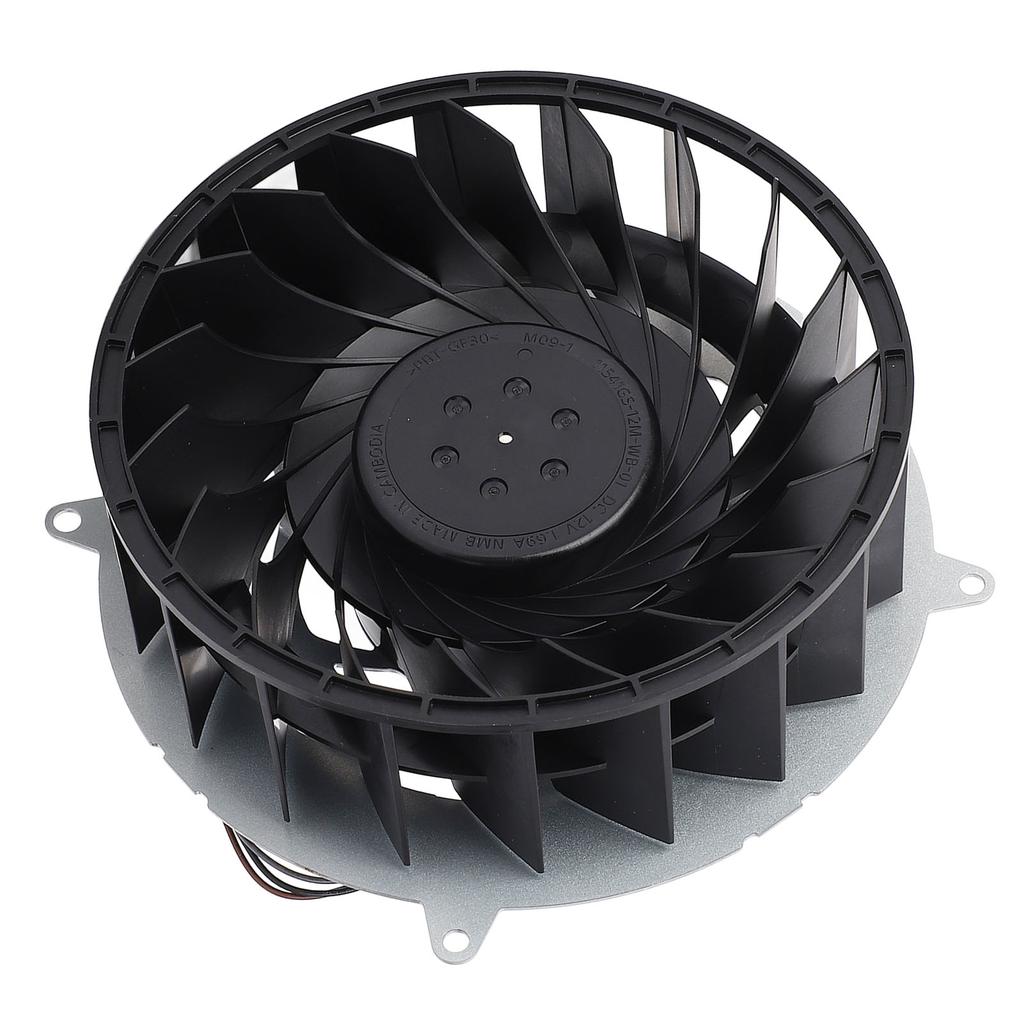 Internal CPU Cooling Fan 19 Blades CPU Fan Cooler 3 Pin DC 12V Game Console Cooling Fan Replacement