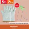 High-Temperature Resistant Silicone Oven Gloves - Non-Slip, Anti-Scald for Baking and Steaming