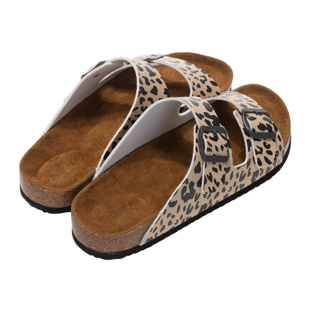 Regatta Womens/Ladies Mia Leopard Print Double Strap Sandals