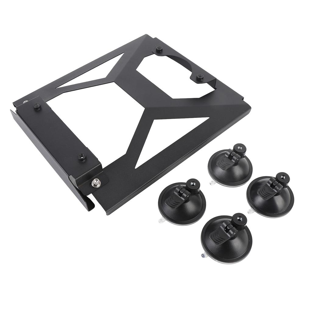 Satellite Car Mount 4 Strong Suction Cups Aluminium Alloy Compact Satellite Car Window Mount for RV Boats