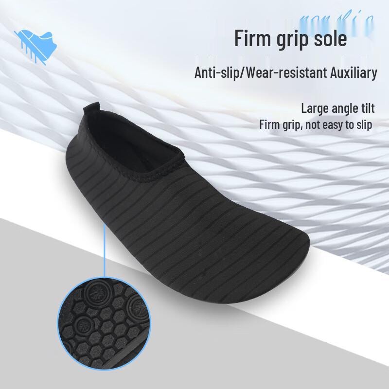 MSEASFREE Silicone Anti-Slip Water Shoes
