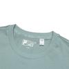 FILA Fashion Casual Knitted Short Sleeve T-Shirt Men tops Ice-Green Blue F11M519104FLG