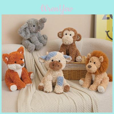 Animal Plush Toy Collection With Soft Short Pile Fabric For Children And Giftgiving