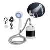 RV Portable Shower Camping Outdoor Handheld Electric Shower Battery 2200hm Handheld Rechargeable Camping