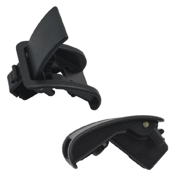 Rear Seat Buckle Hand Adjustment Switches Cover Automotive Accessories Easy Installation Rear Seat Hand Adjuster Covers